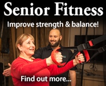 Senior Fitness, improve strength and balance, click to find out more