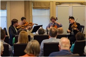 String Quartet At Ferris Hills Provides Private Concert, Sneak Preview