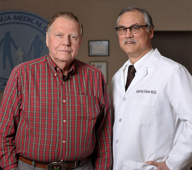 Howard Judd Honors Dr. Goh